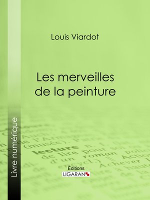 cover image of Les merveilles de la peinture
